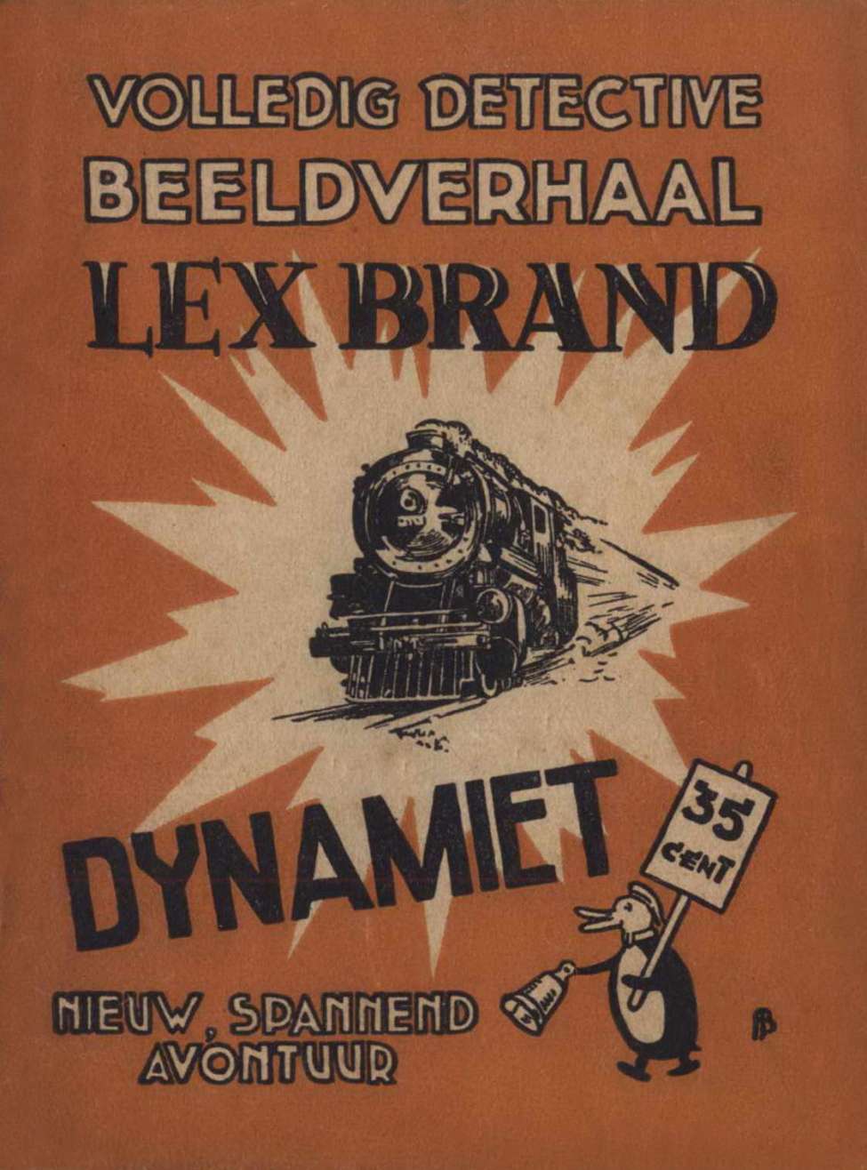 Comic Book Cover For Lex Brand 14 - Dynamiet