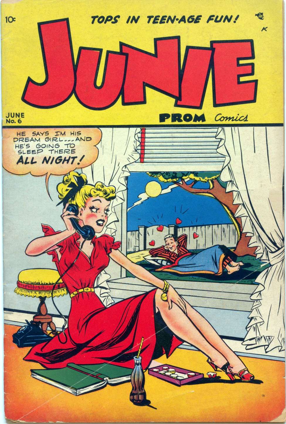 Comic Book Cover For Junie Prom Comics 6