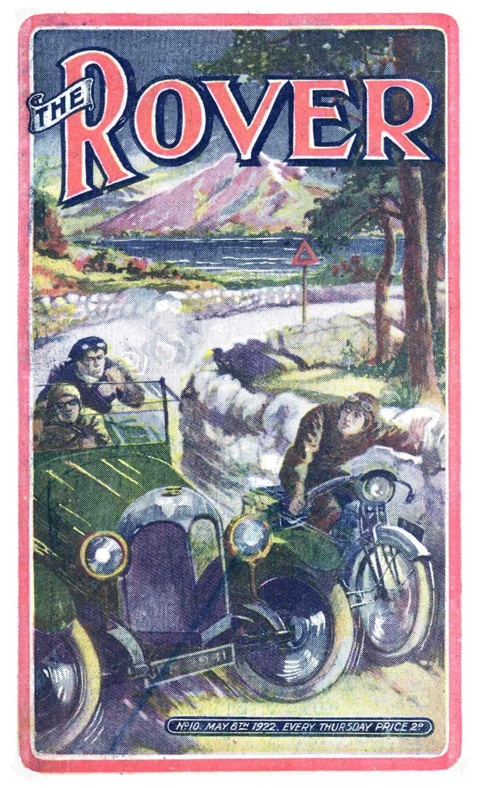 Comic Book Cover For The Rover 10
