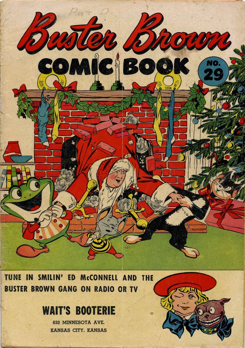 Comic Book Cover For Buster Brown 29