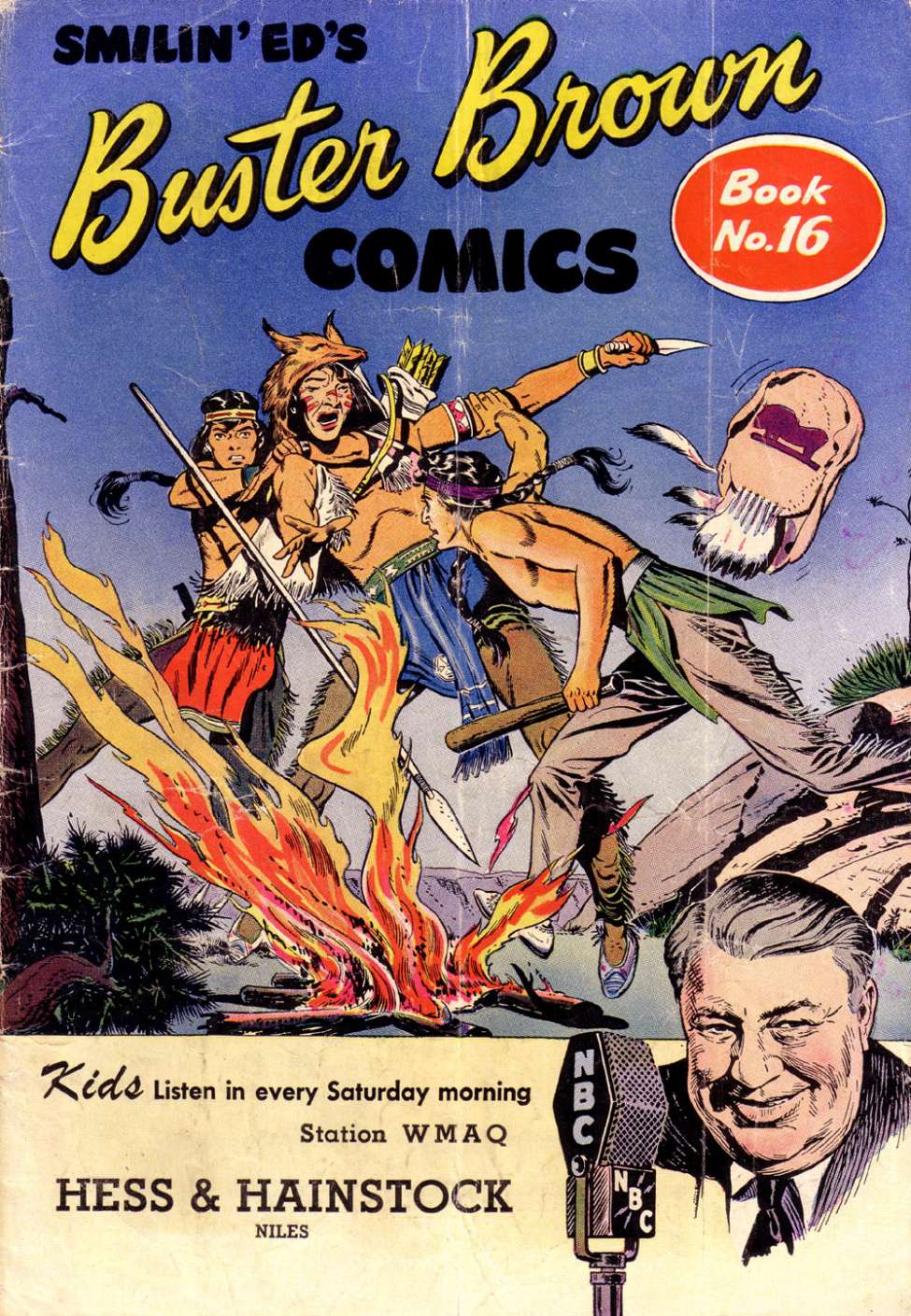Comic Book Cover For Buster Brown 16