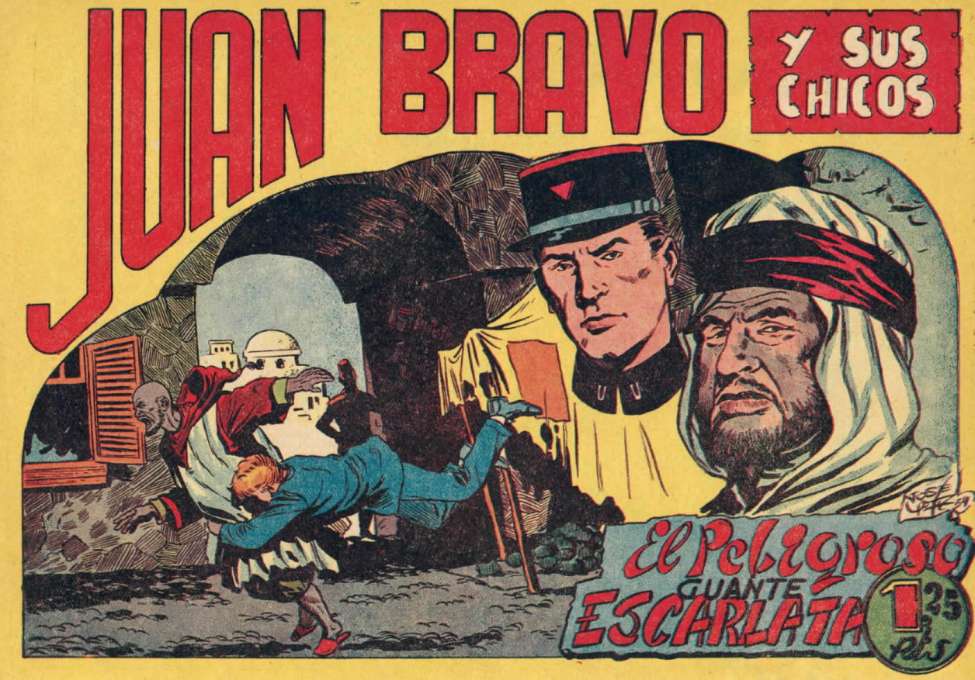 Comic Book Cover For Juan Bravo 31 - El Peligroso Guante Escarlata