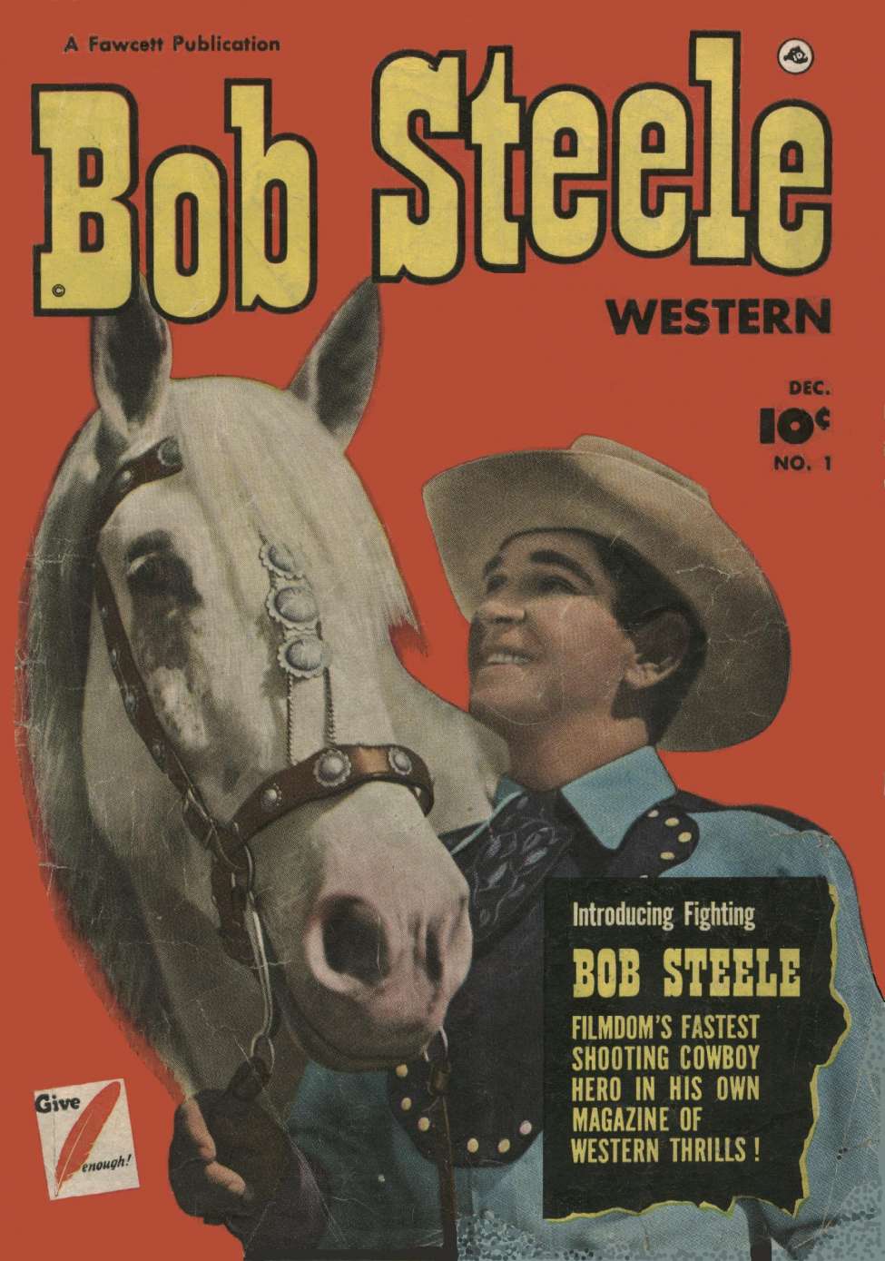 Comic Book Cover For Bob Steele Western 1