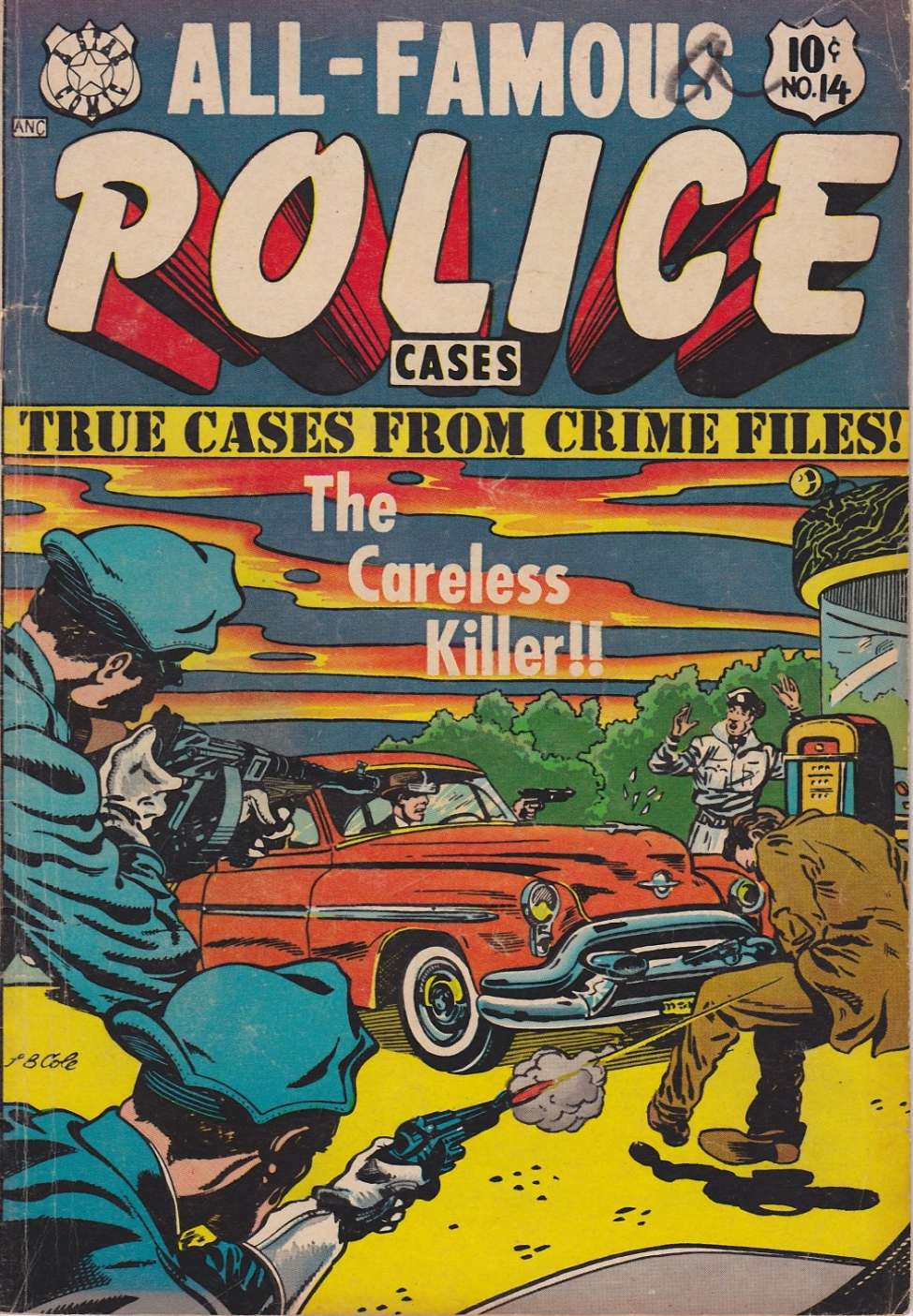 Comic Book Cover For All-Famous Police Cases 14 - Version 1