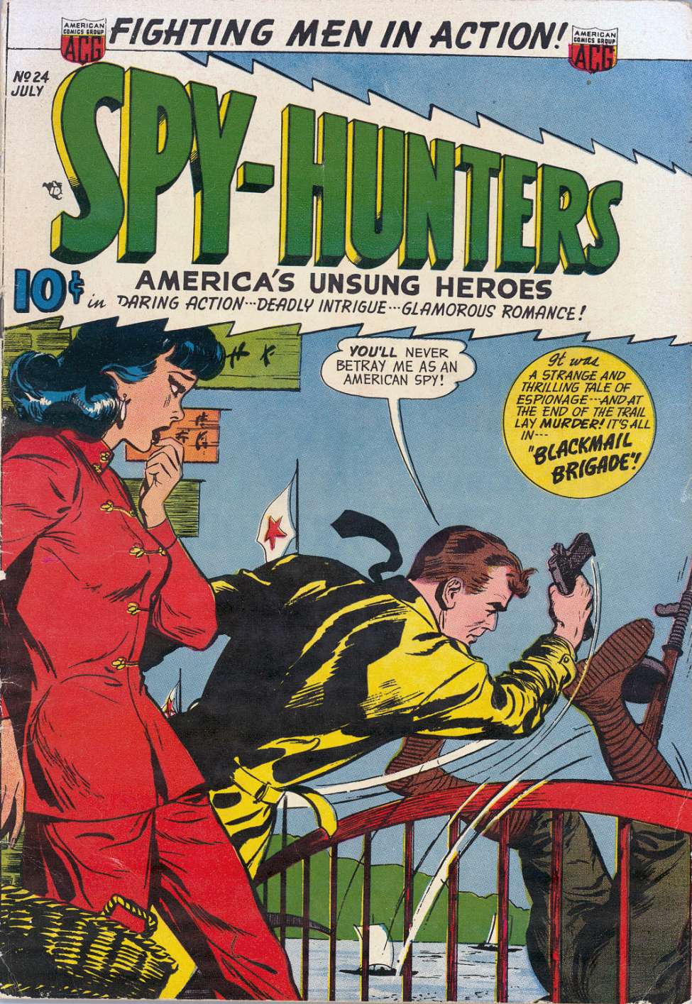 Book Cover For Spy Hunters 24