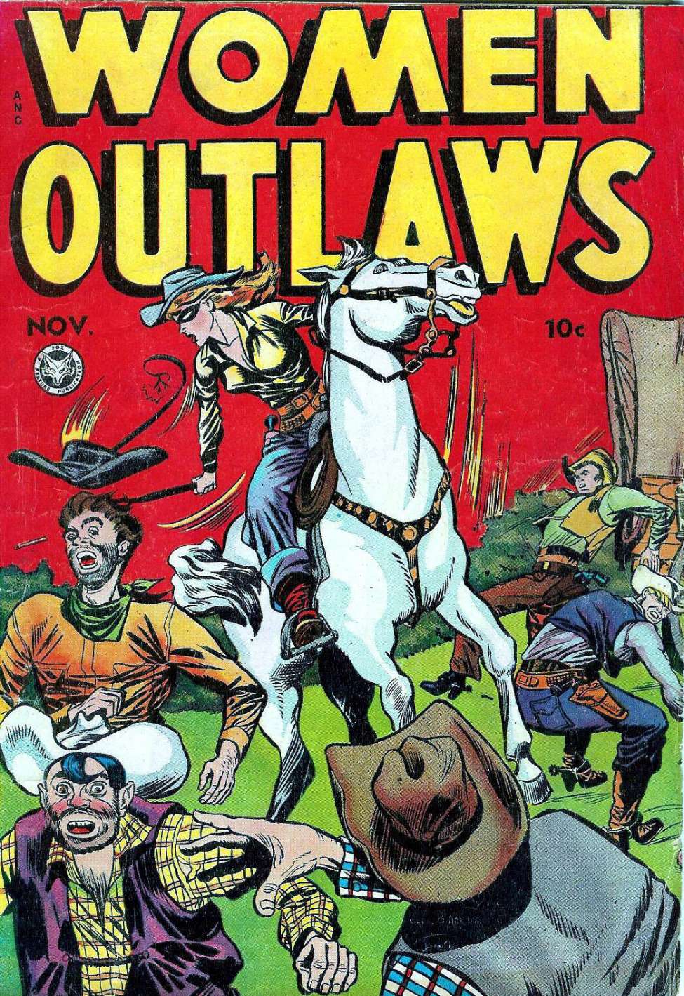 Comic Book Cover For Women Outlaws 3