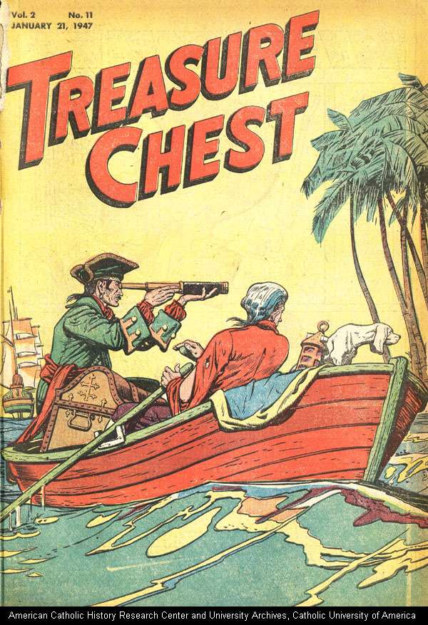 Comic Book Cover For Treasure Chest of Fun and Fact v2 11