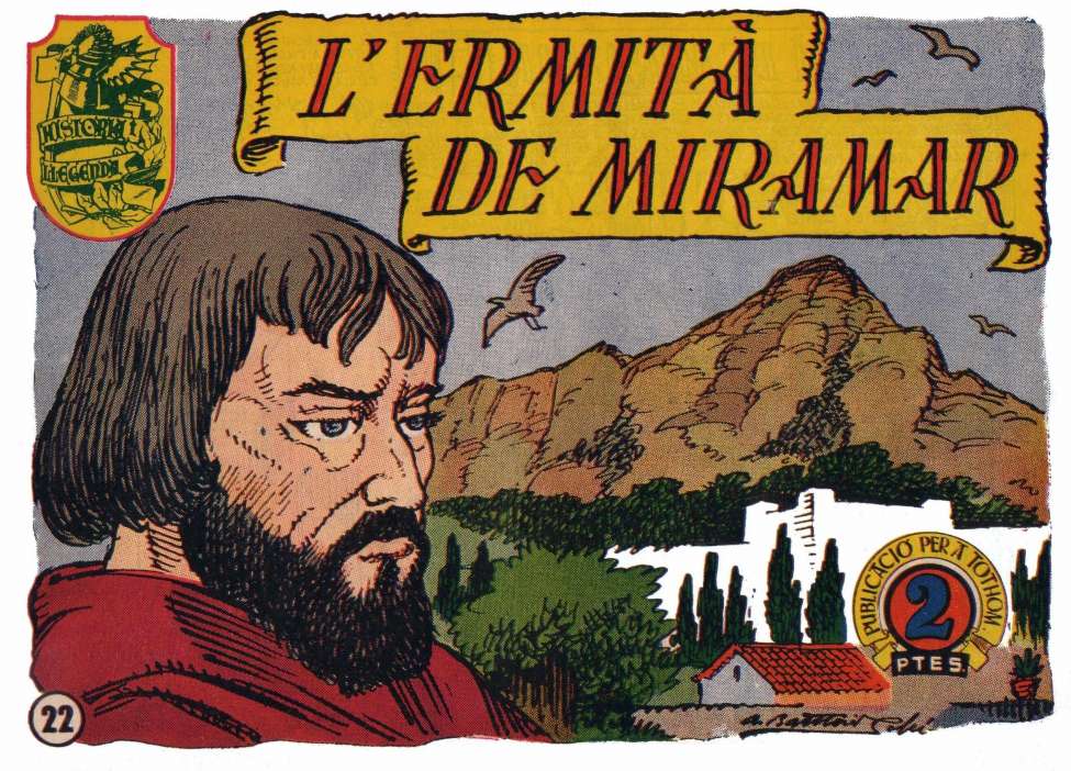 Comic Book Cover For Història i llegenda 22 - L'ermità de Miramar