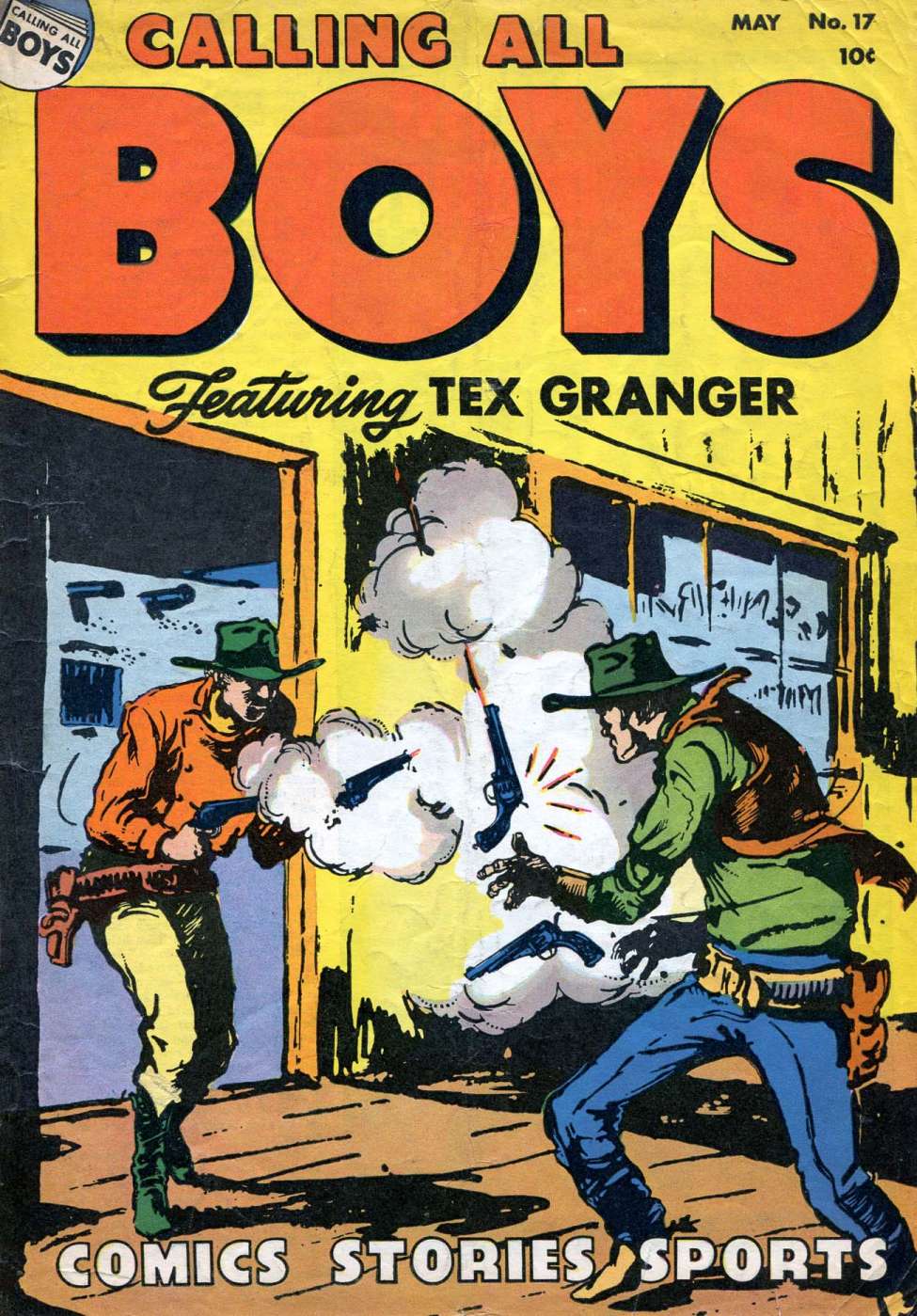 Comic Book Cover For Calling All Boys 17
