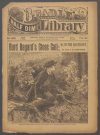 Cover For Beadle's Half Dime Library 1019 - Burd Bayard's Close Call