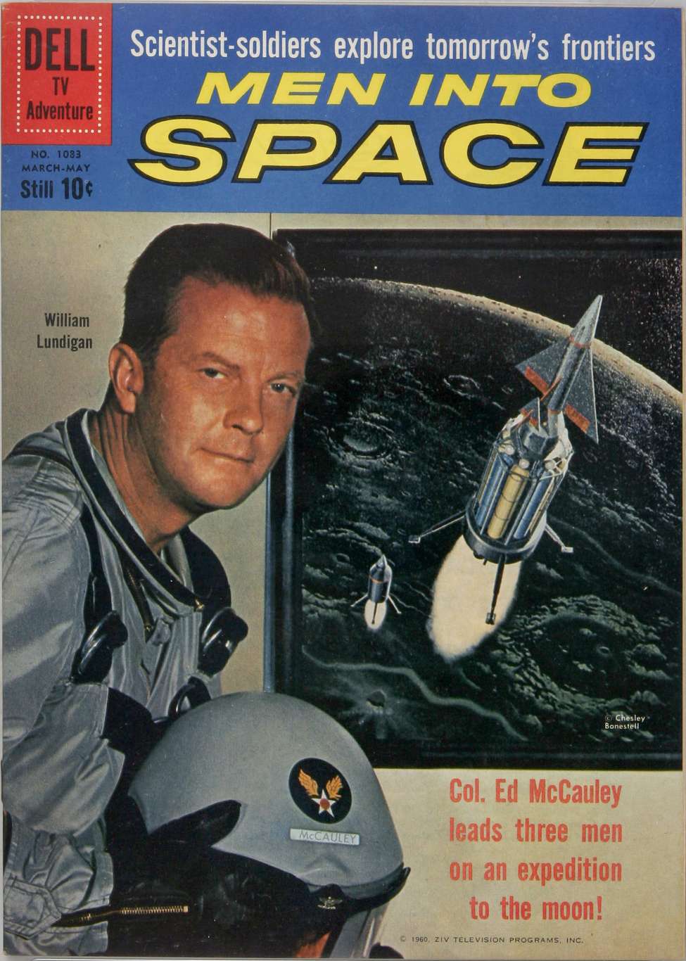 Comic Book Cover For 1083 - Men Into Space