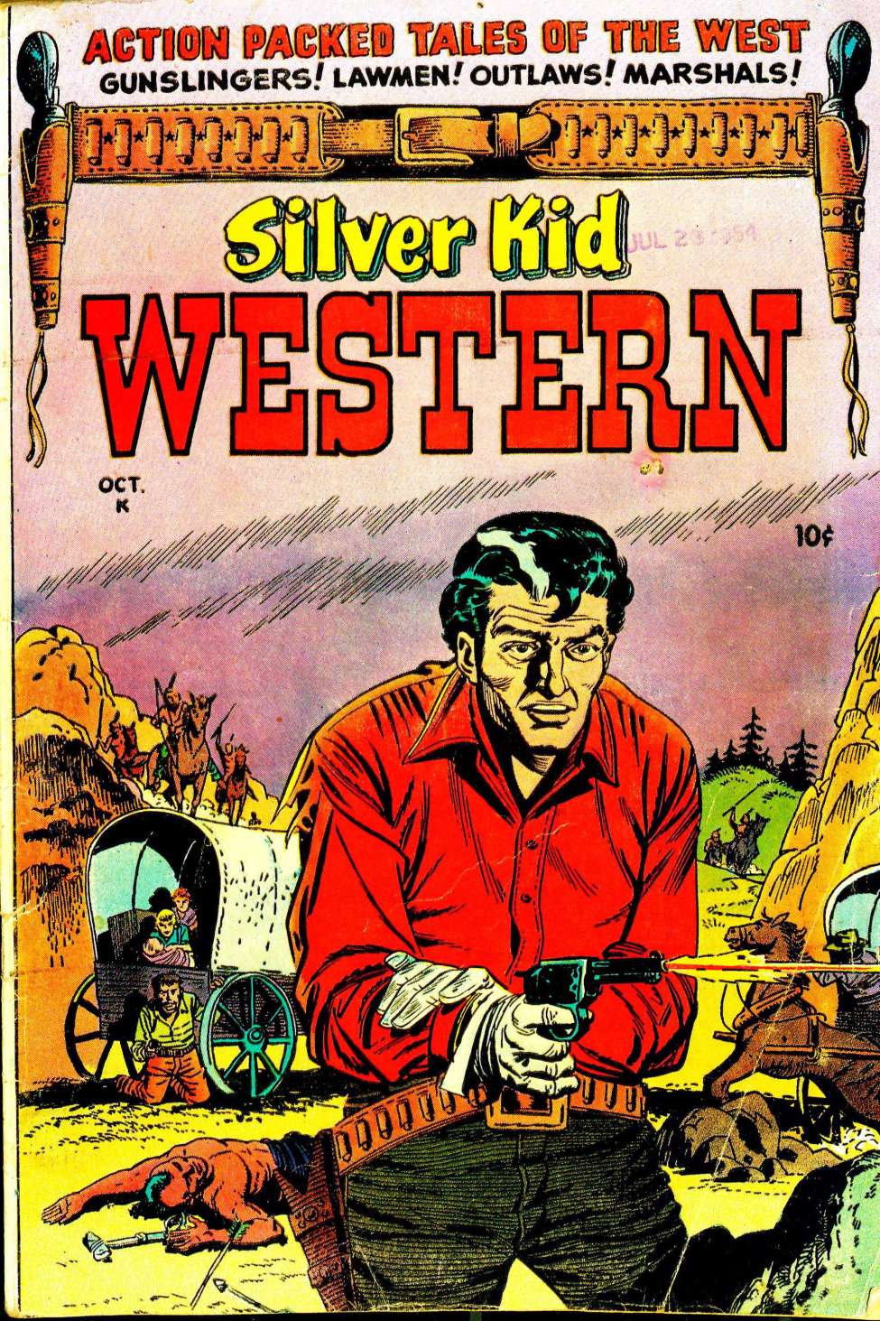 Book Cover For Silver Kid Western 1