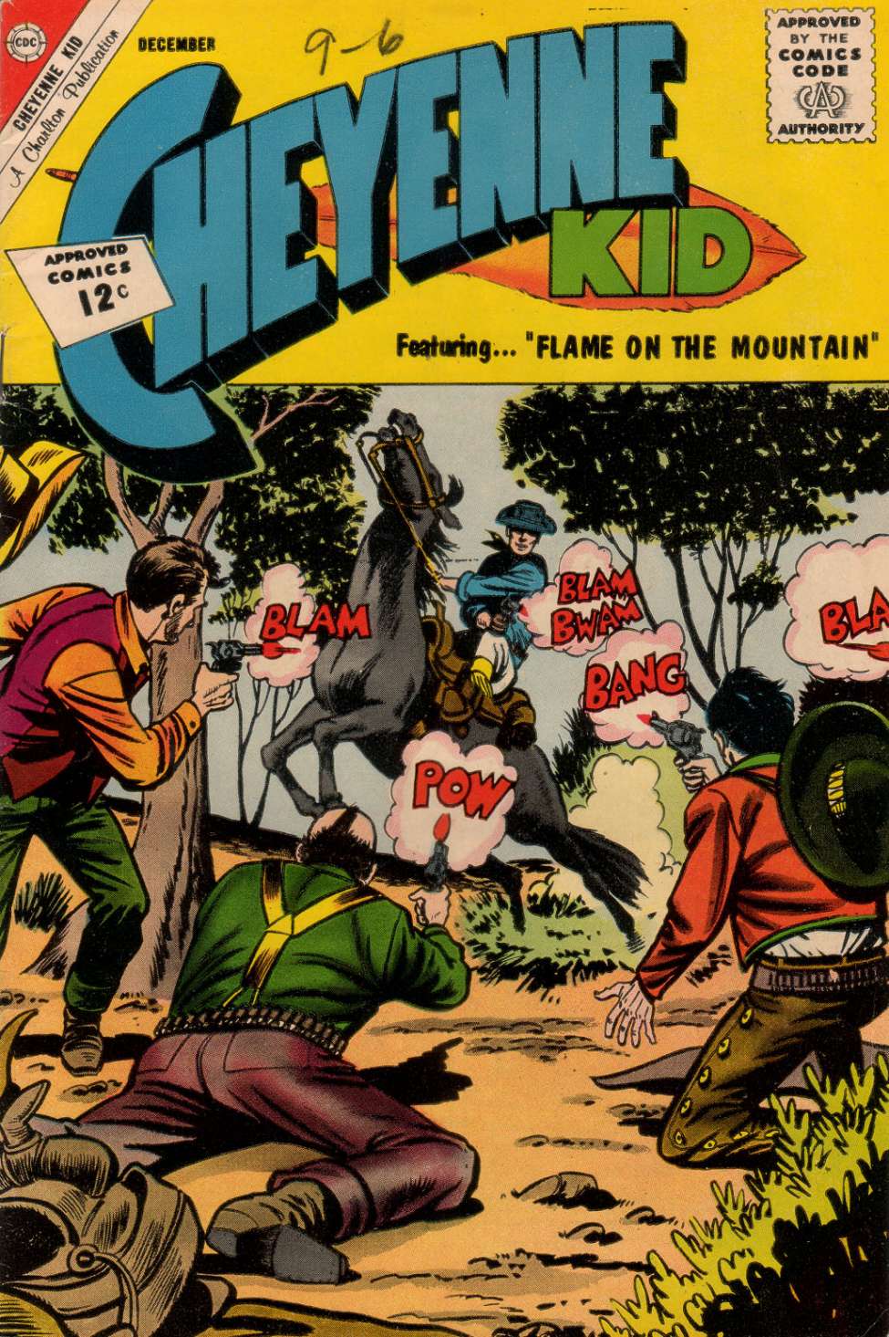 Comic Book Cover For Cheyenne Kid 37