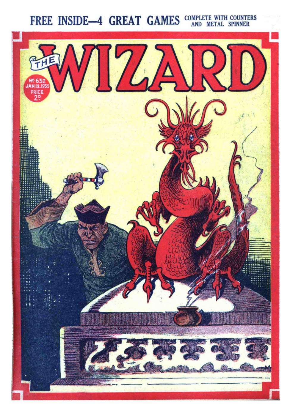 Book Cover For The Wizard 632