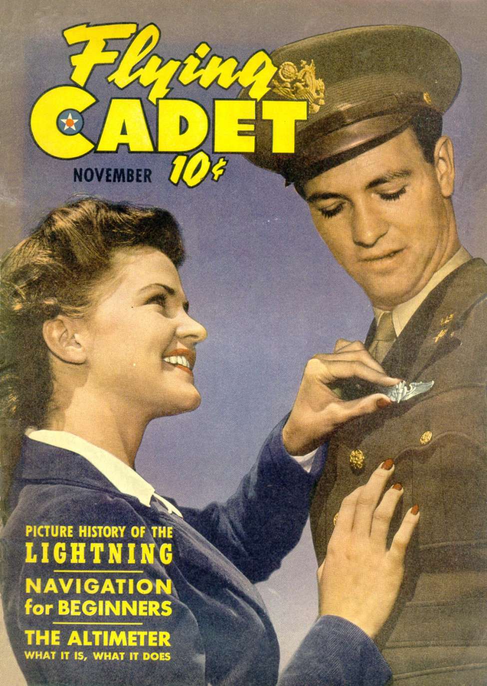 Comic Book Cover For Flying Cadet Magazine v1 8