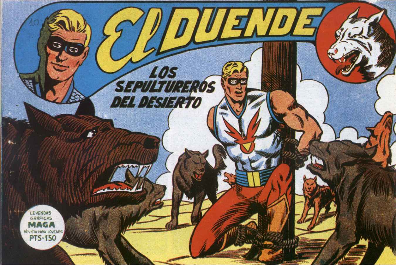 Comic Book Cover For El Duende 10 - Los sepultureros del desierto10