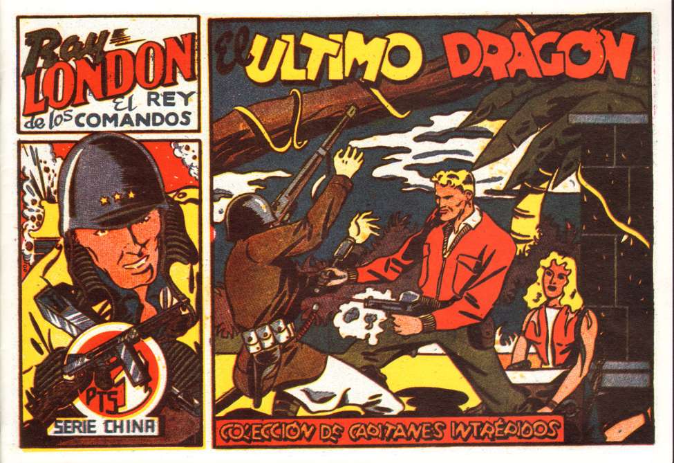 Comic Book Cover For Ray London 4 - El Ultimo Dragon