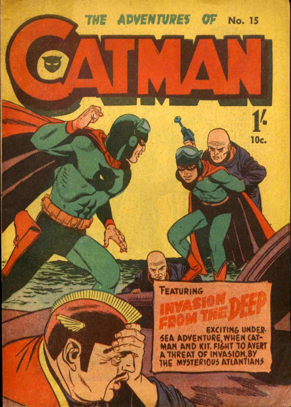 Comic Book Cover For Catman 15