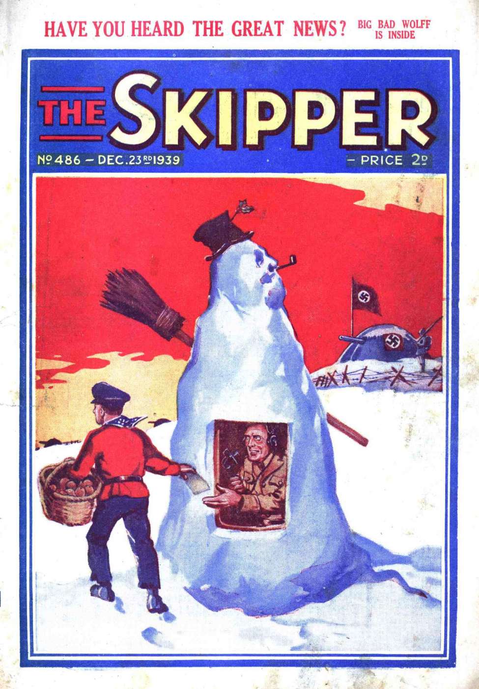 Comic Book Cover For The Skipper 486