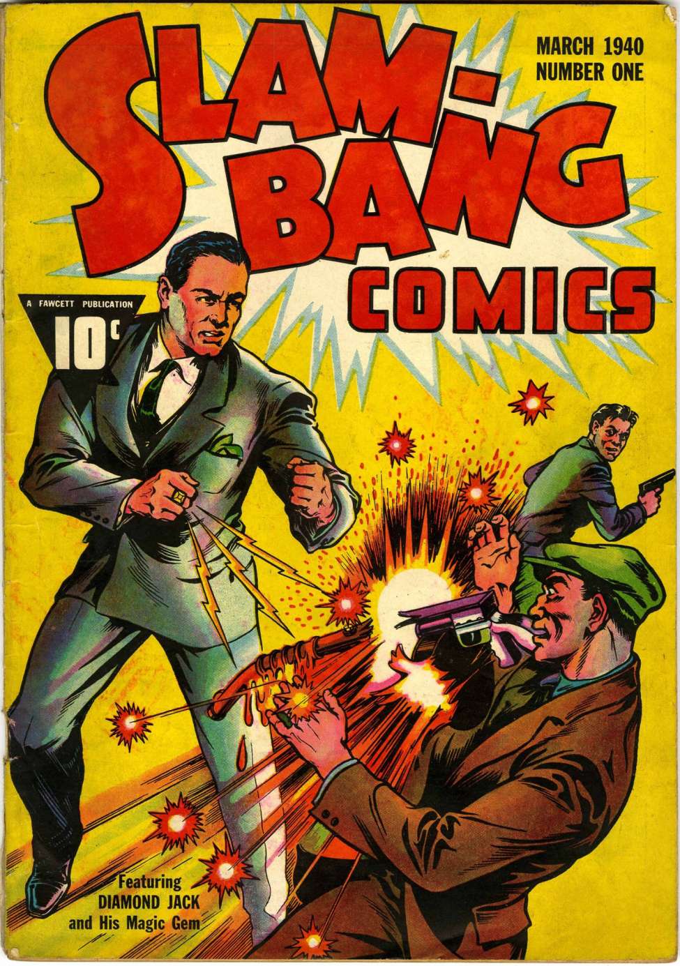 Book Cover For Slam Bang Comics 1