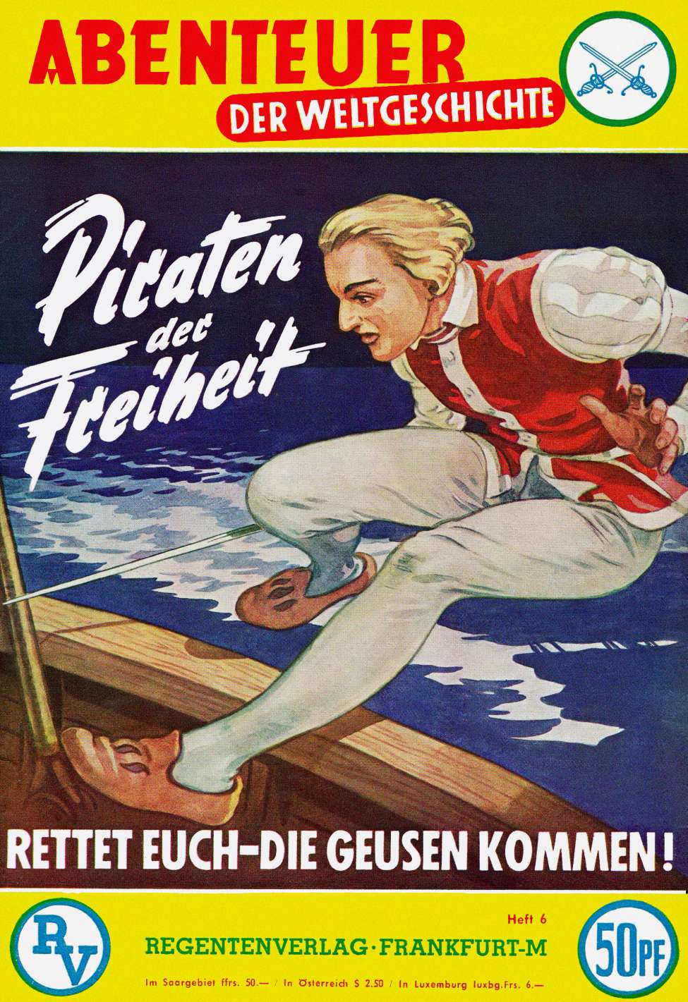 Book Cover For Abenteuer der Weltgeschichte 6 - Piraten der Freiheit