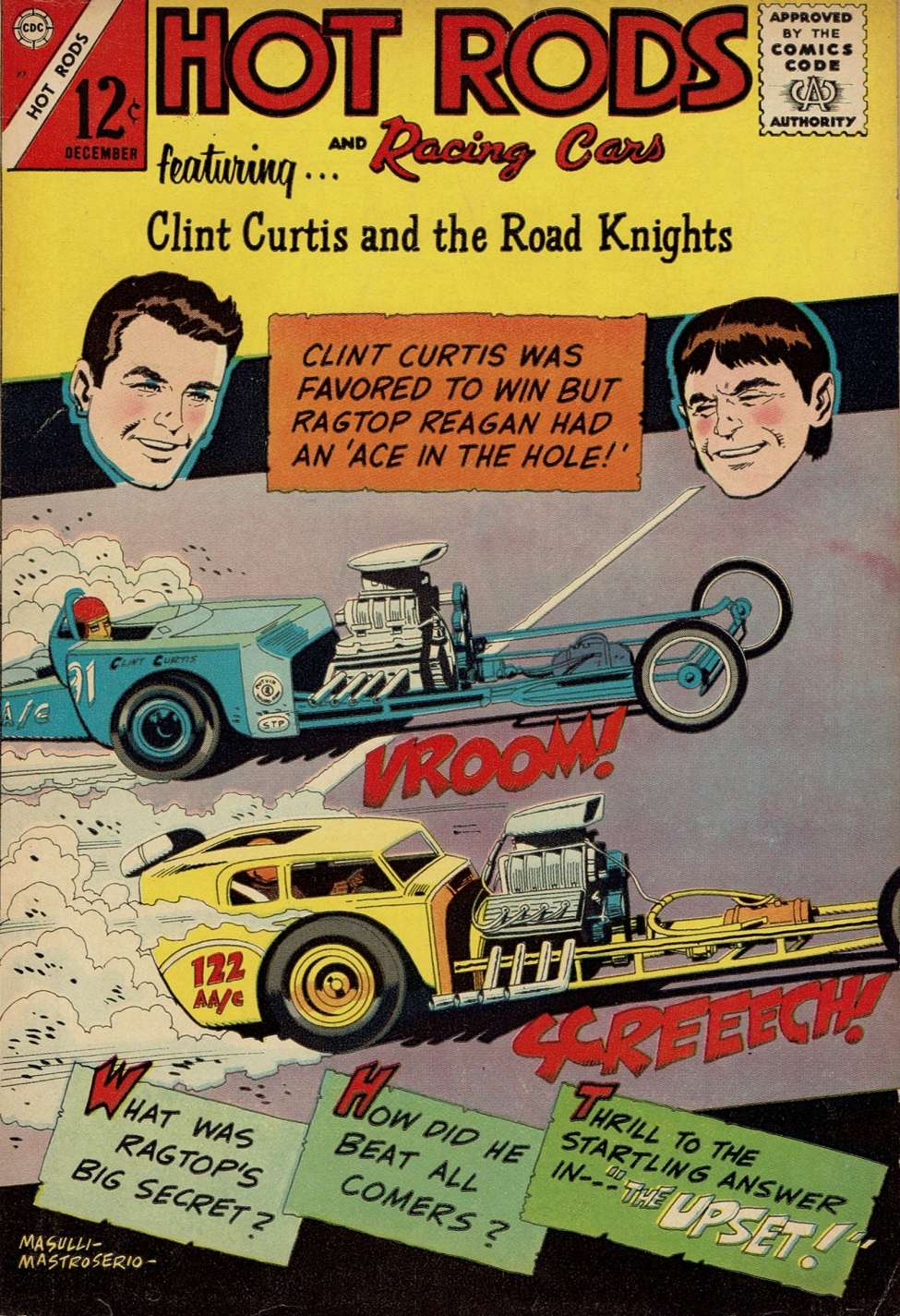 Comic Book Cover For Hot Rods and Racing Cars 77 - Version 2
