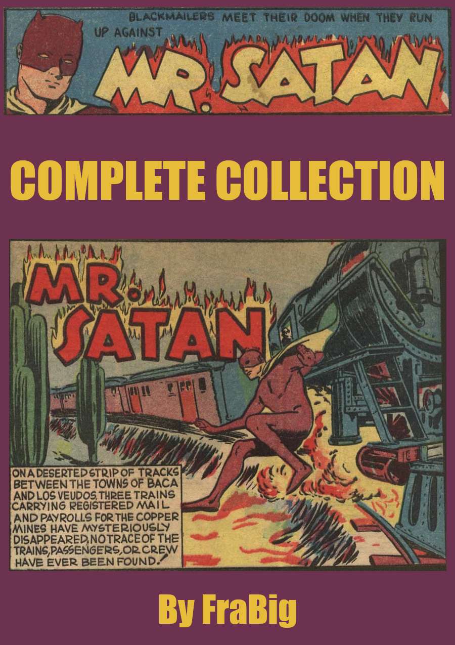Book Cover For Mr. Satan Complete Collection