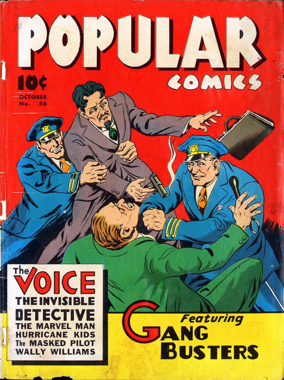 Comic Book Cover For Popular Comics 56