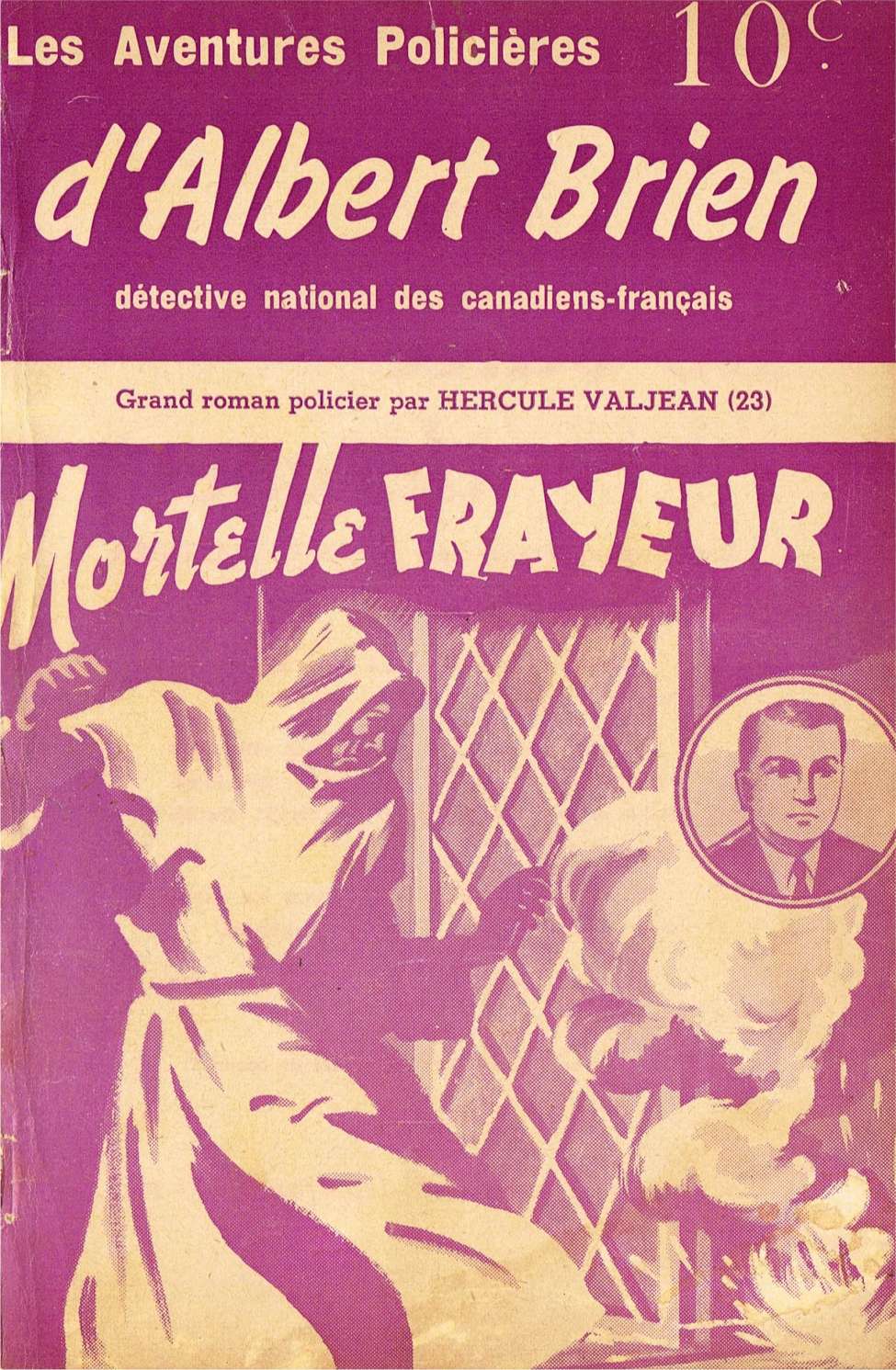 Book Cover For Albert Brien v2 23 - Mortelle frayeur