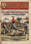 Cover For The Liberty Boys of 76 417 - The Liberty Boys in Canvas Town