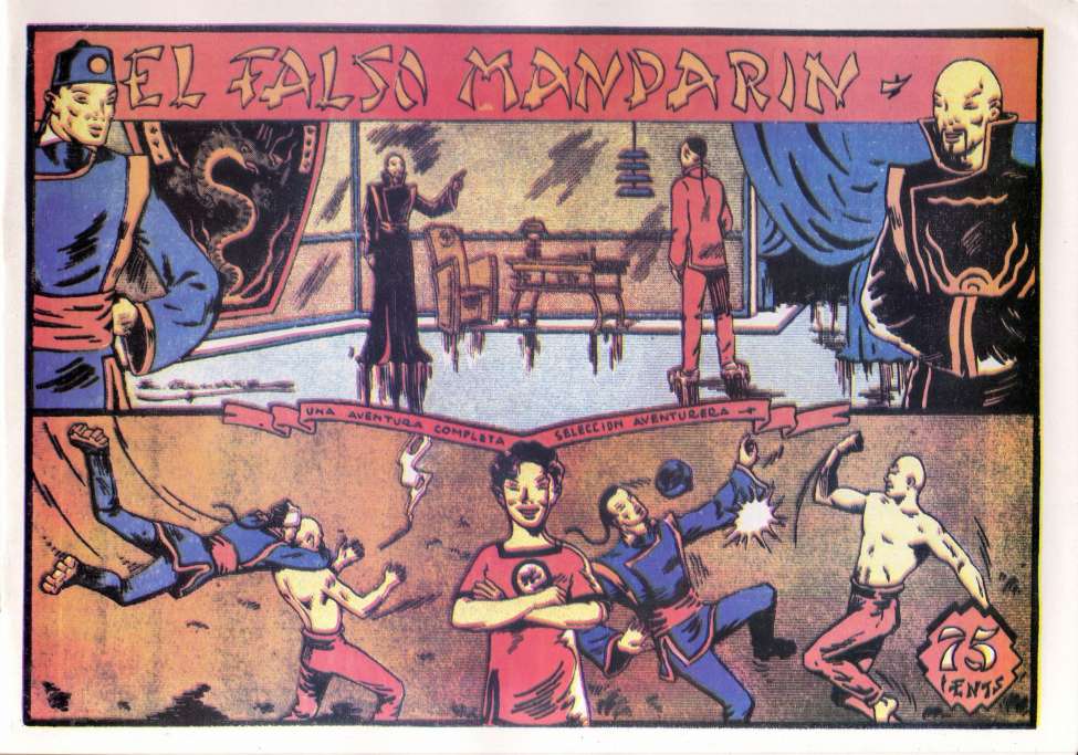 Comic Book Cover For Selección aventurera 16 - El falso Mandarín