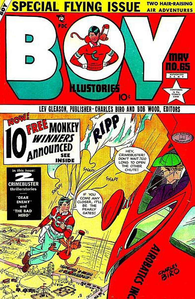 Comic Book Cover For Boy Comics 65
