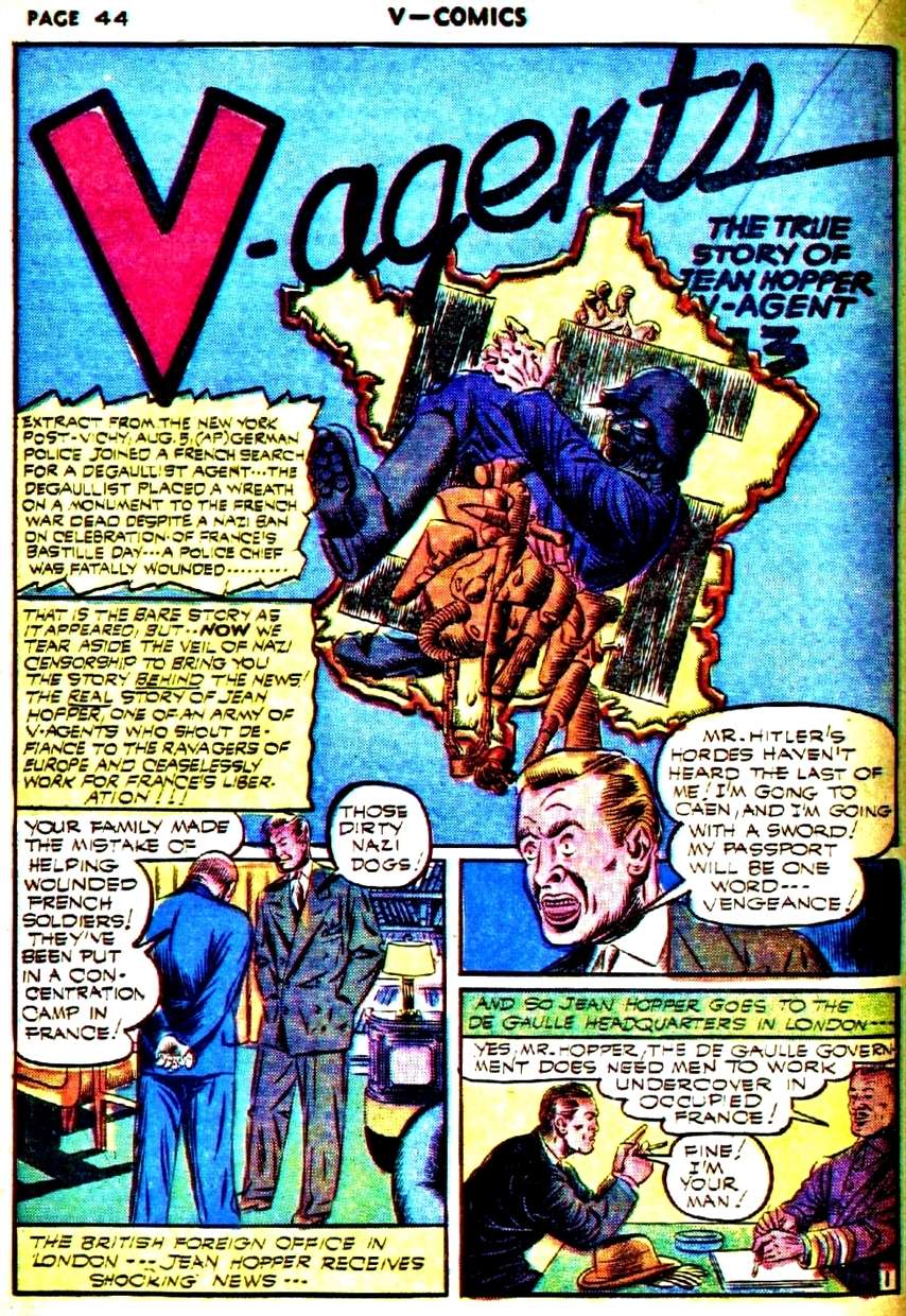 Comic Book Cover For V-Man Compilation Part 2 (of 3)