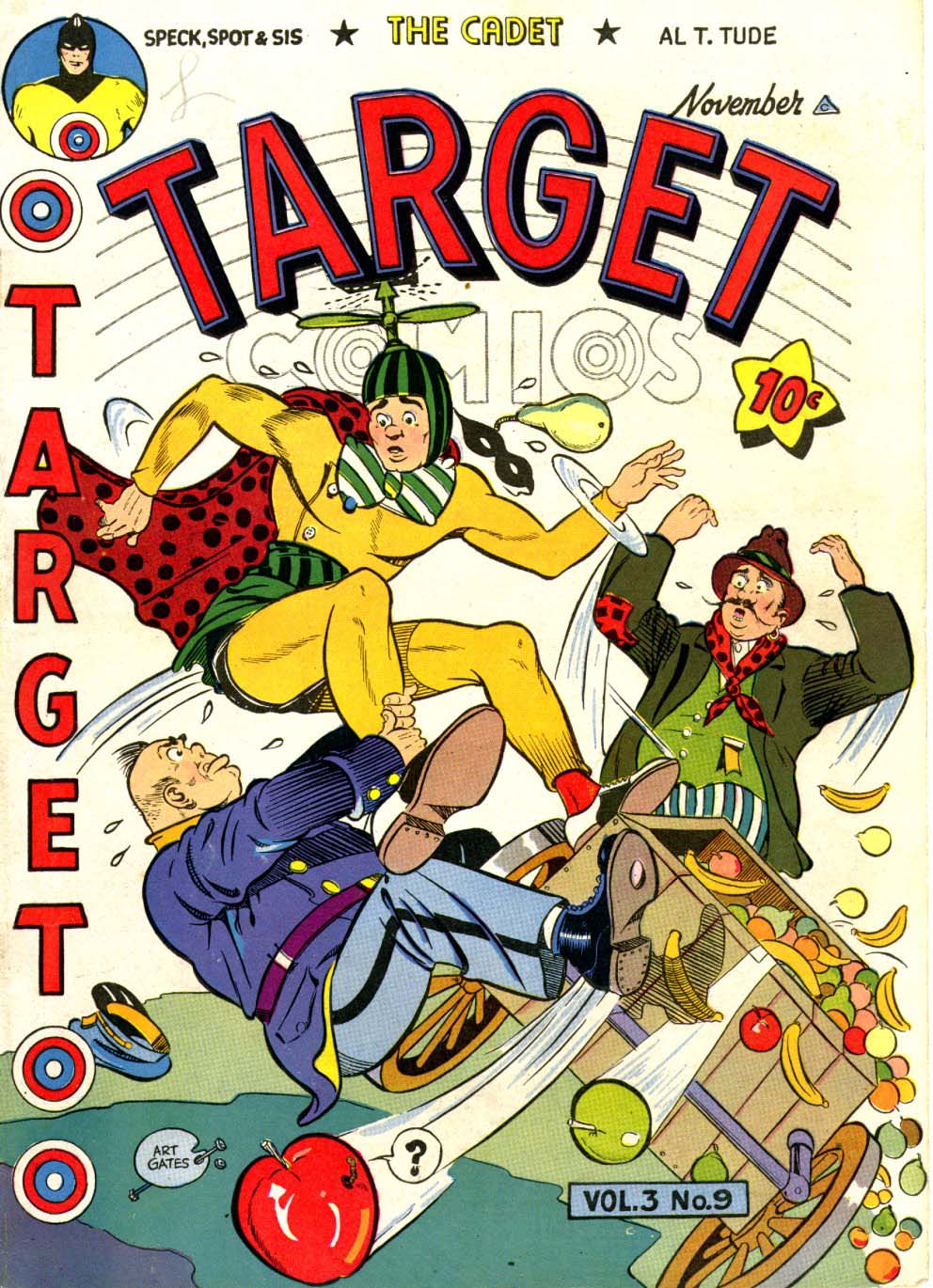 Comic Book Cover For Target Comics v3 9