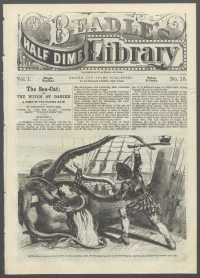 Large Thumbnail For Beadle's Half Dime Library 15 - The Sea-Cat