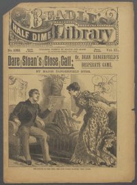 Large Thumbnail For Beadle's Half Dime Library 1022 - Dare Sloan's Close Call