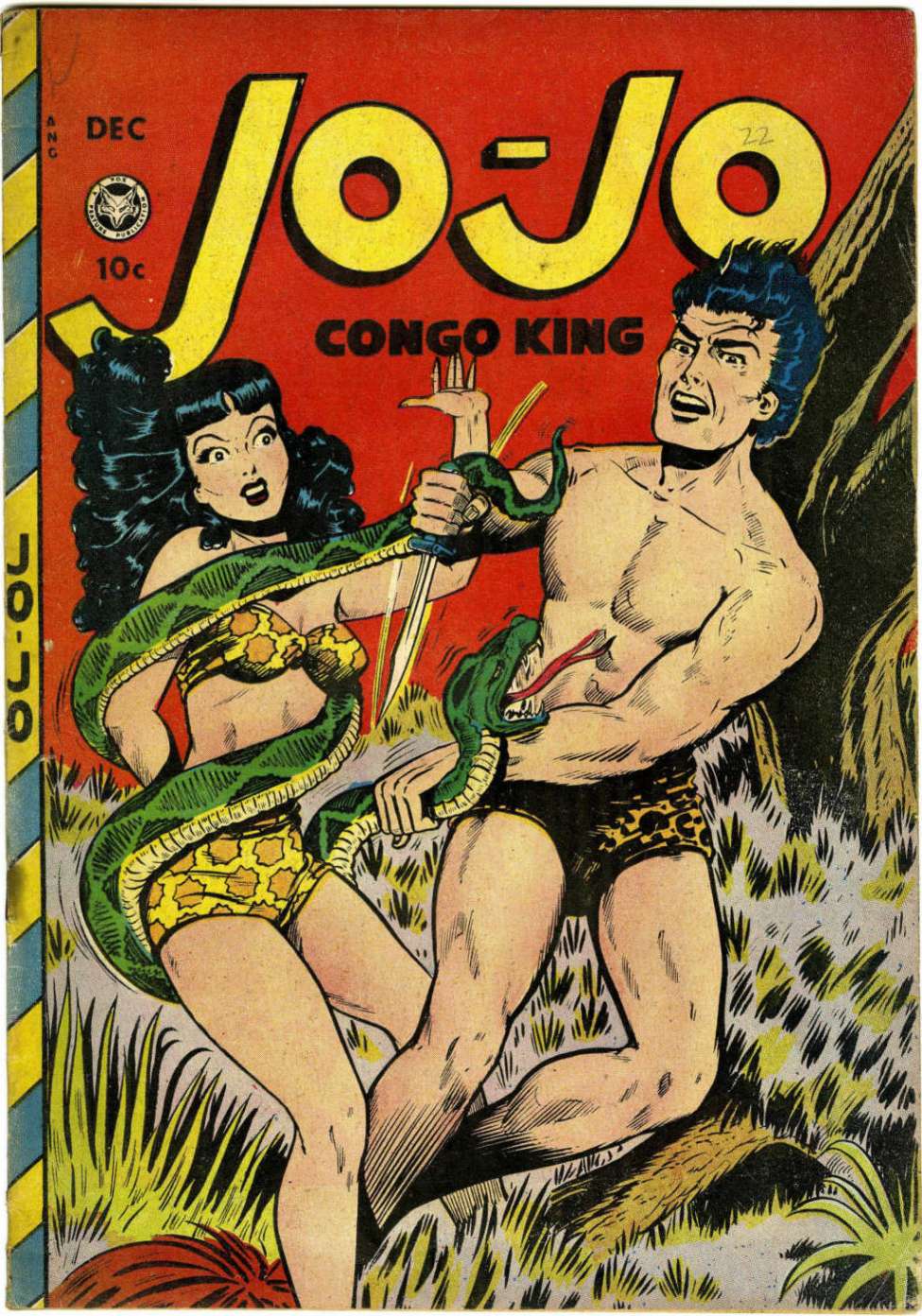 Comic Book Cover For Jo-Jo Comics 22