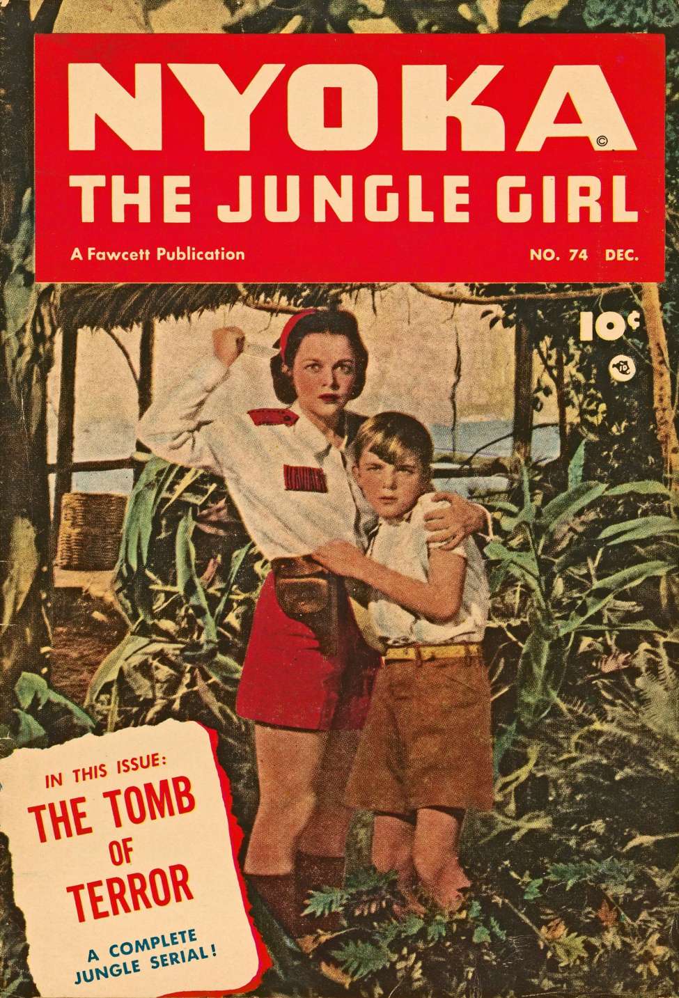 Book Cover For Nyoka the Jungle Girl 74 - Version 2