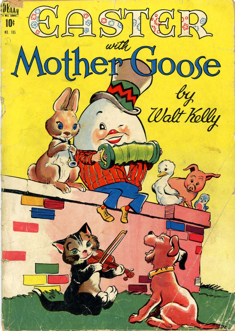 Comic Book Cover For 0185 - Easter with Mother Goose - Version 2
