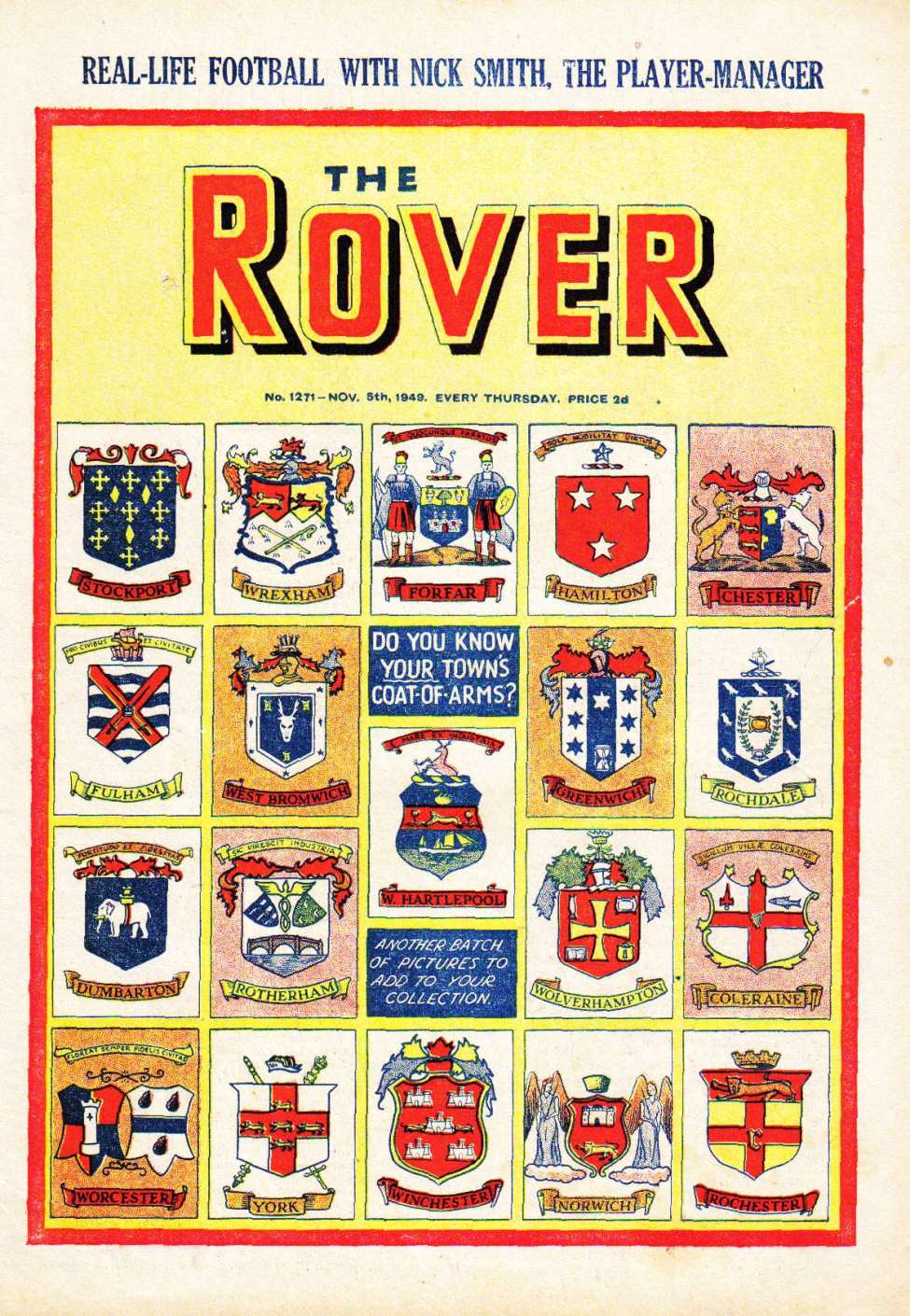 Book Cover For The Rover 1271