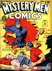 Large Thumbnail For Mystery Men Comics 16