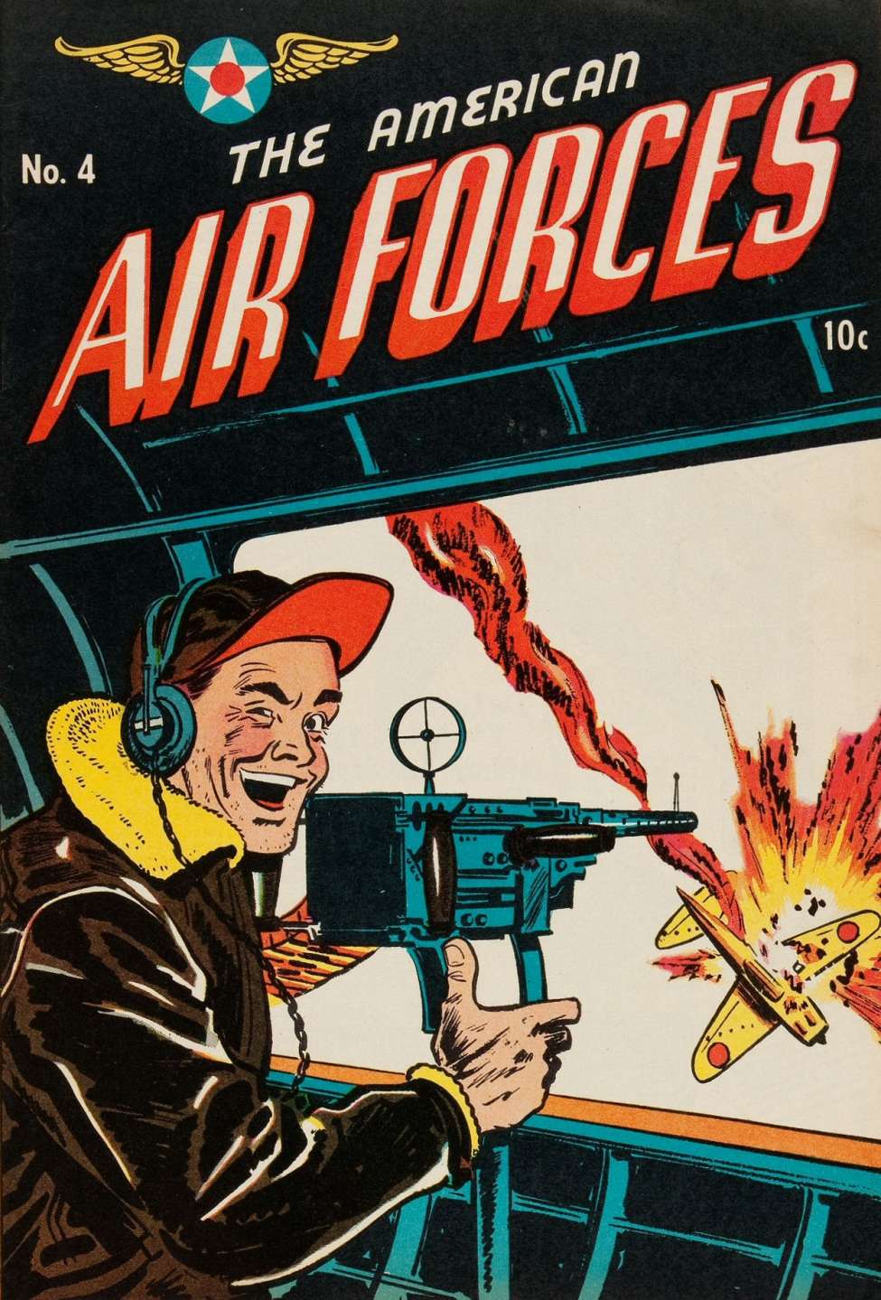 Comic Book Cover For American Air Forces 4