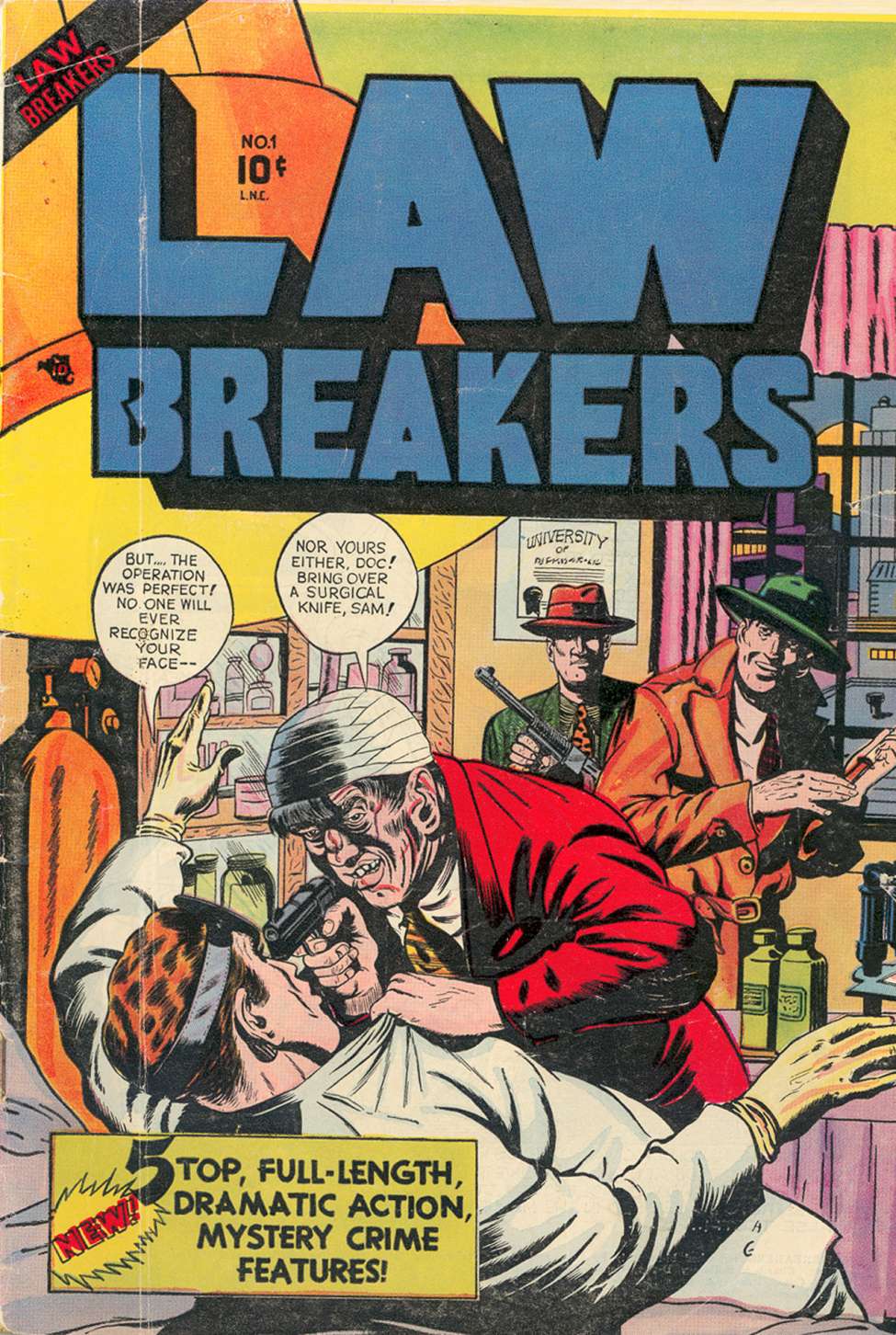 Book Cover For Lawbreakers 1