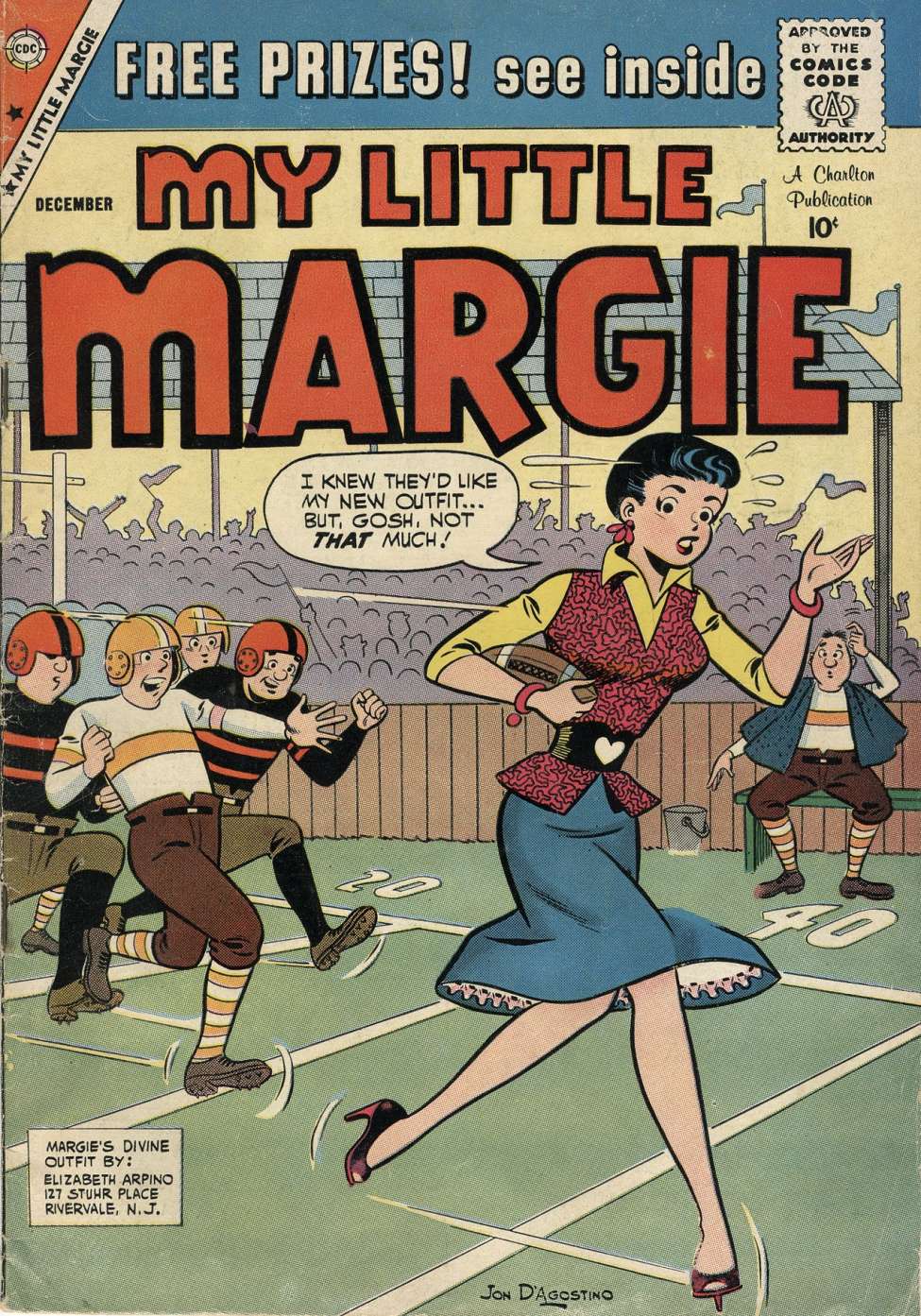 Comic Book Cover For My Little Margie 27