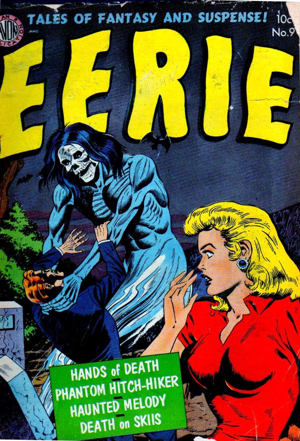 Book Cover For Eerie 9