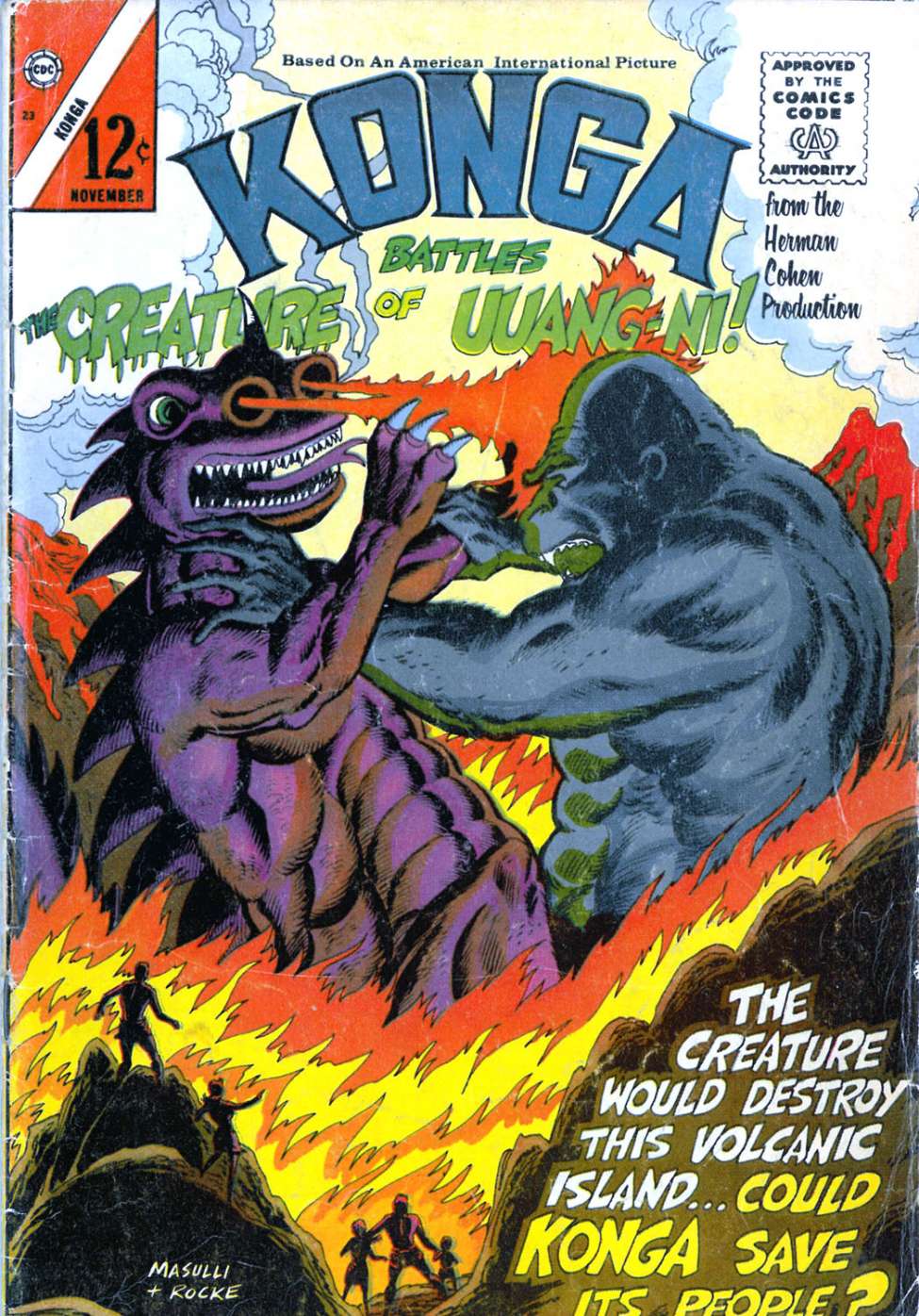Comic Book Cover For Konga 23