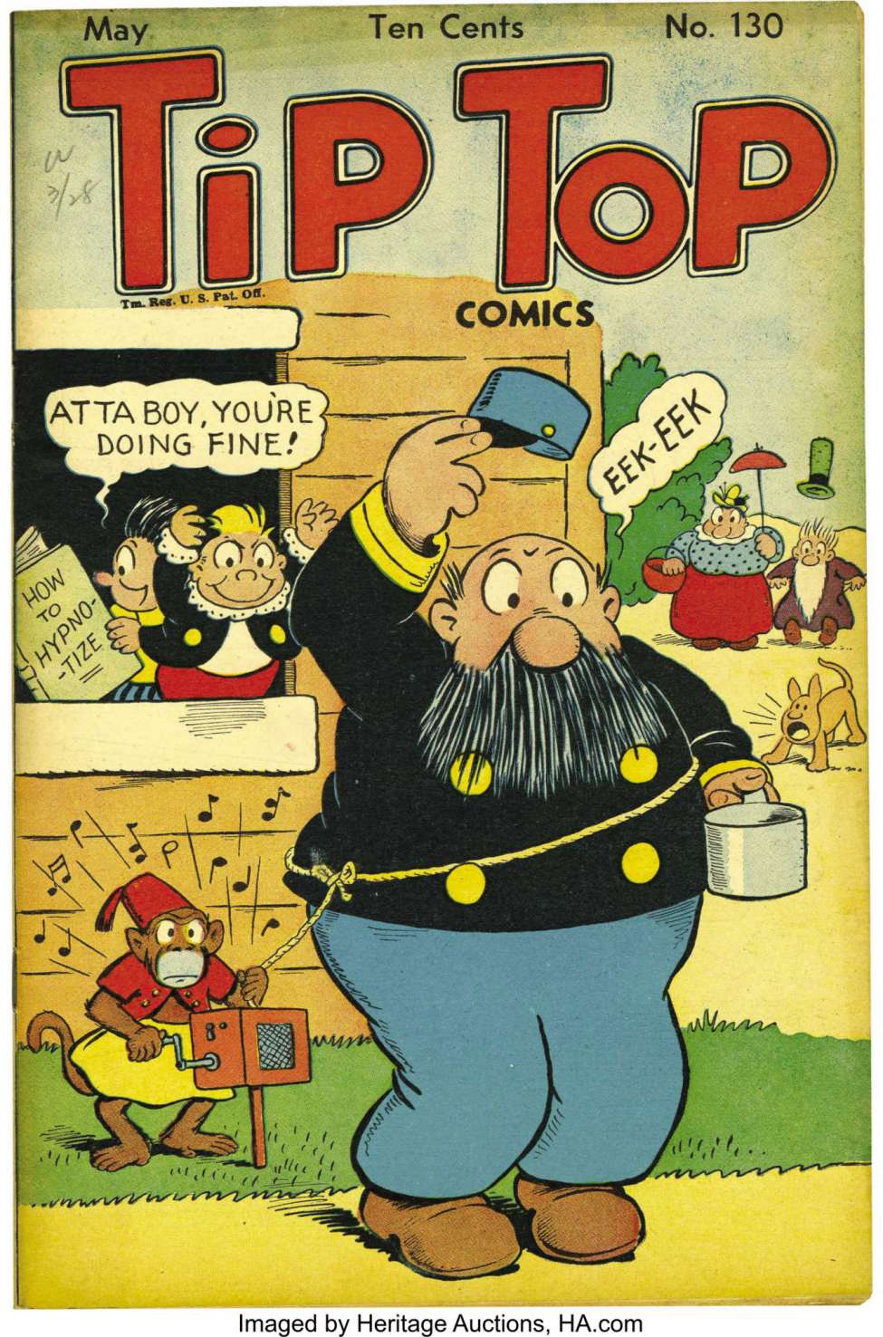Comic Book Cover For Tip Top Comics 130