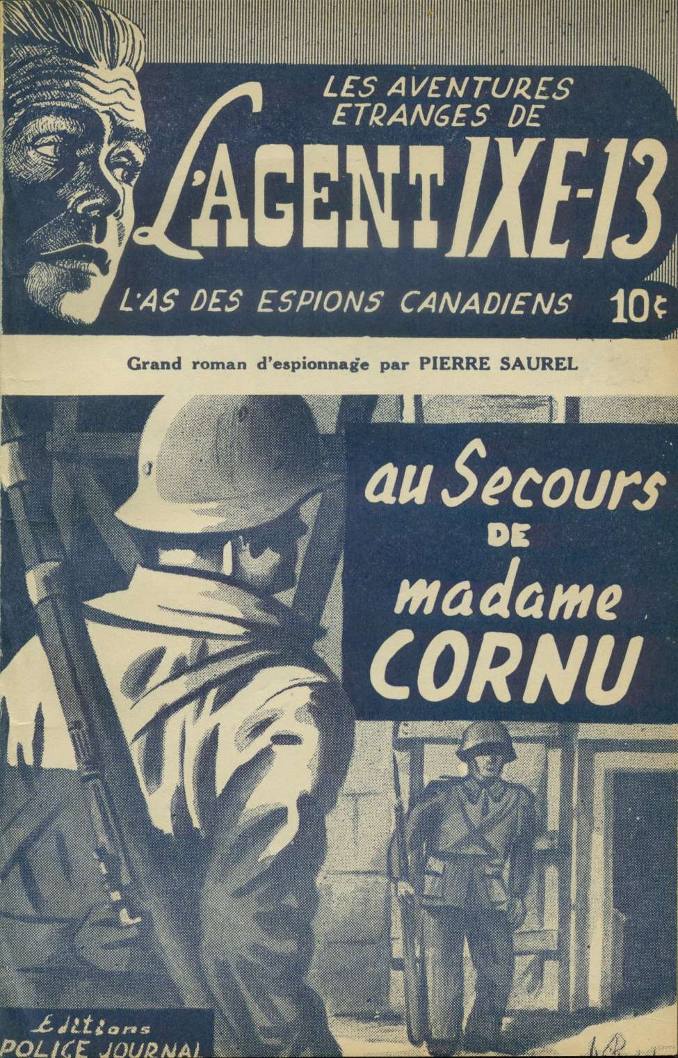 Comic Book Cover For L'Agent IXE-13 v1 10 - Au secours de madame Cornu