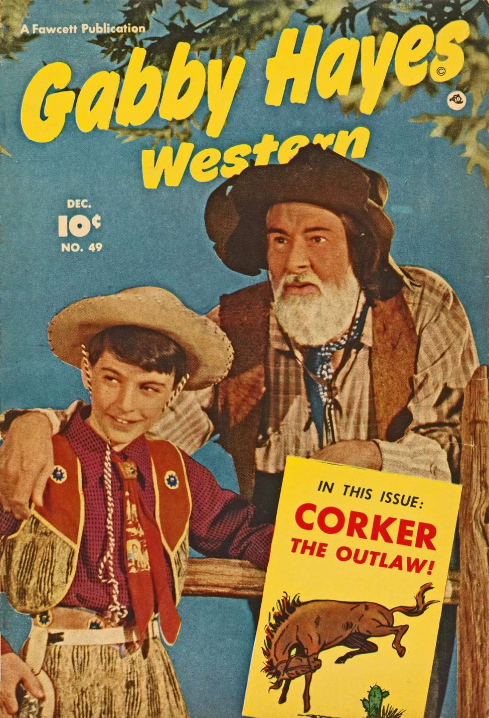 Book Cover For Gabby Hayes Western 49 (alt) - Version 2