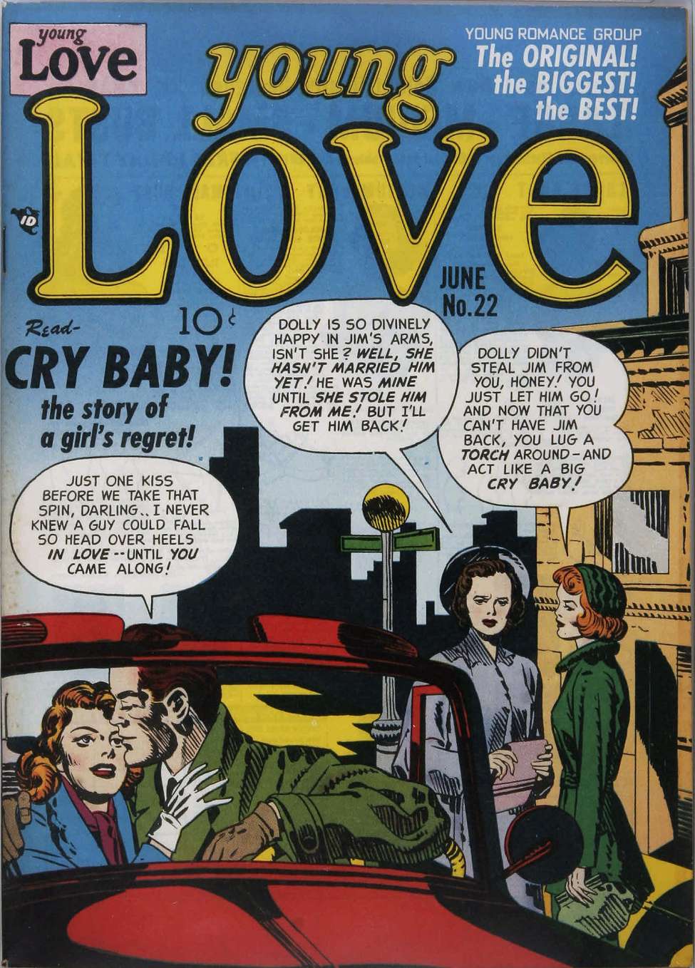 Comic Book Cover For Young Love 22